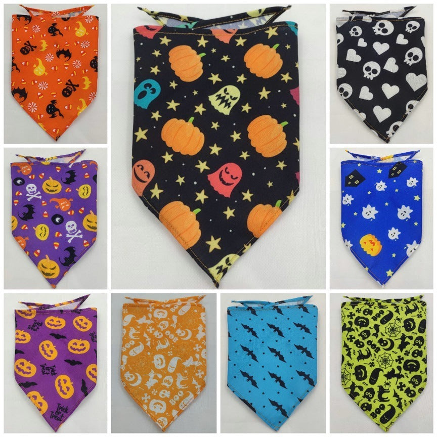 Tie-Dye Pet Triangle Bandana