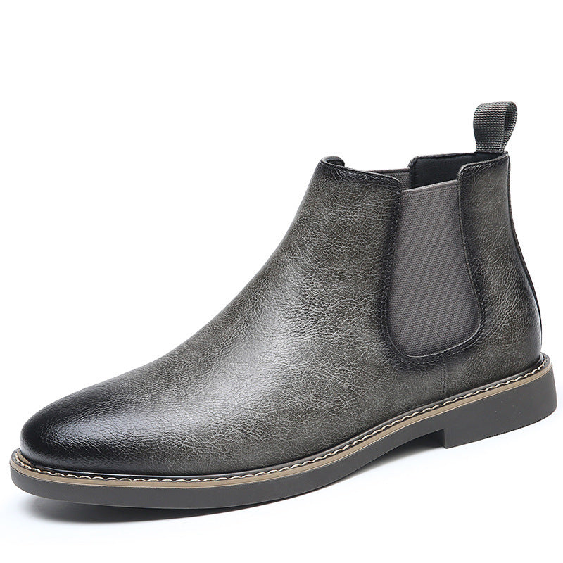 Men's Velvet-Lined Cotton Boots