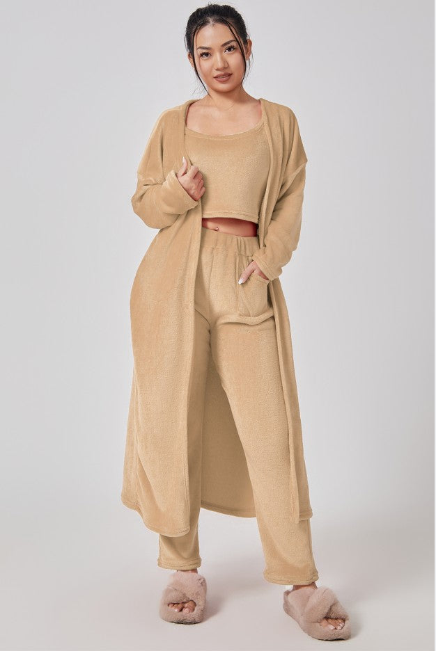 Cozy Winter 3-Piece Pajama Lounge Set