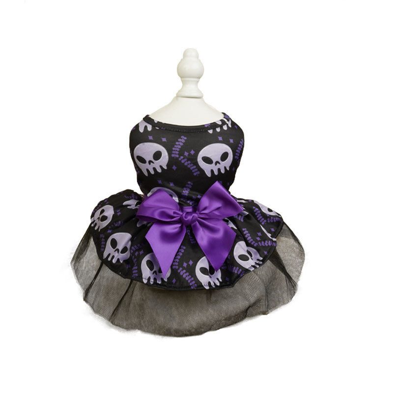 Halloween Pet Skull Cape