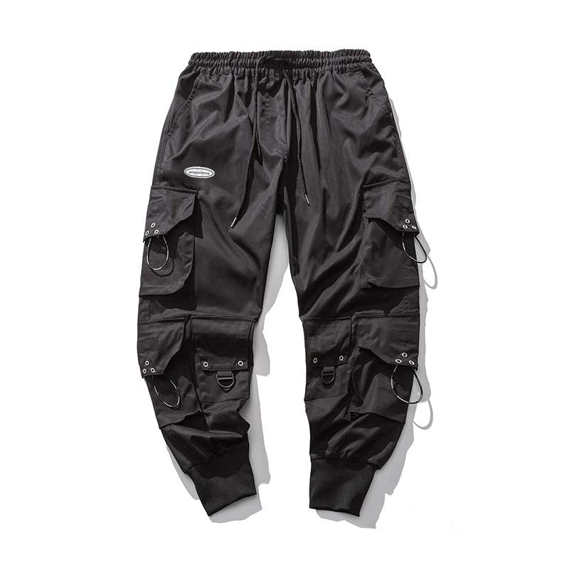 Men's Cropped Baggy Cargo Pants