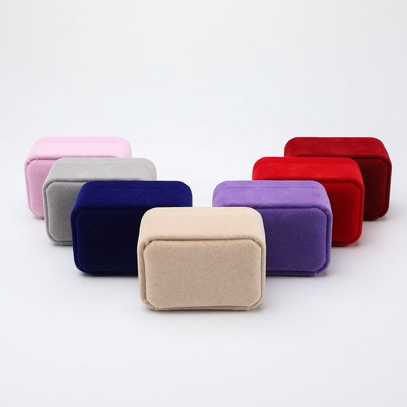 Flannelette Ring Jewelry Box
