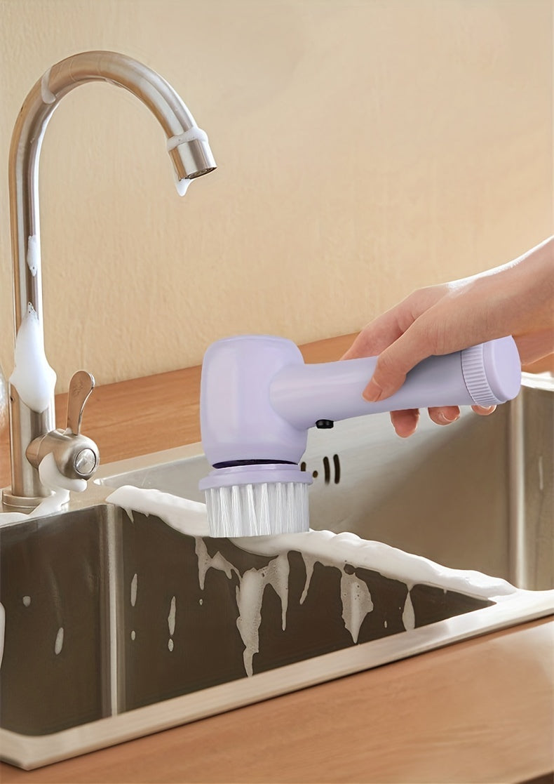 5-in-1 Electric Rotary Cleaning Brush