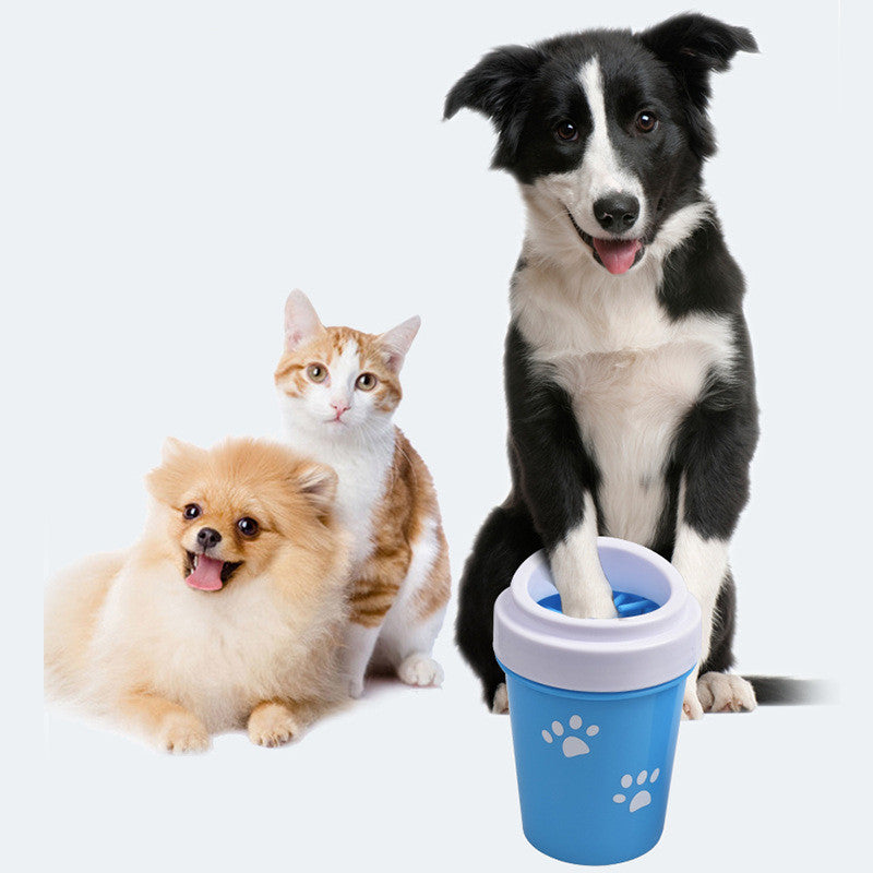 Silicone Dog Paw Cleaning Cup