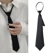 Student Zipper Pre-Tied Necktie