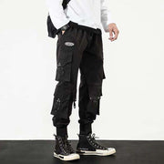 Men's Cropped Baggy Cargo Pants