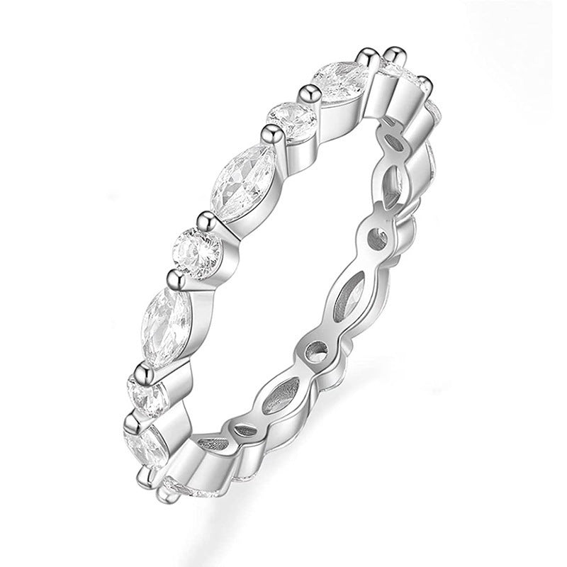 Marquise Stone Diamond Ring