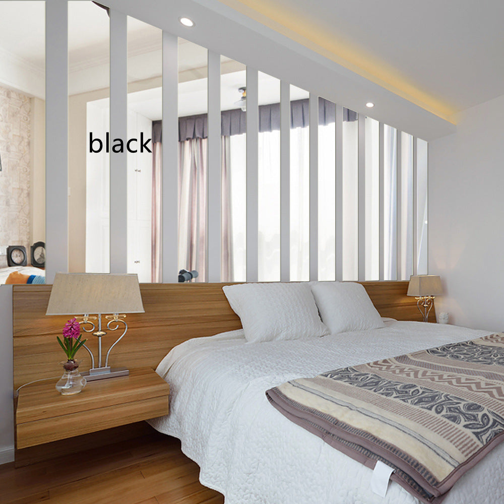 Striped Modern Mirror Wall Sticker