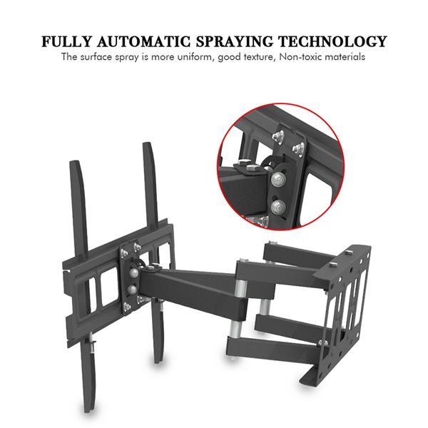 Double-Swing Large-Base TV Stand — 32-70in