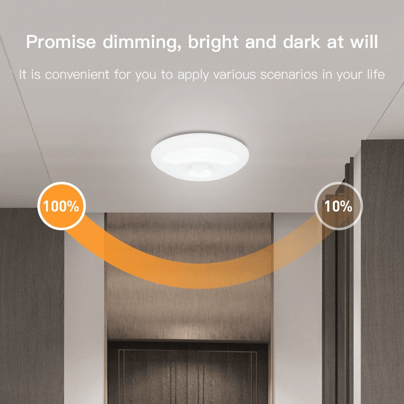 Motion-Sensor Rechargeable Garage Ceiling Lamp