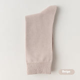 Mid-calf Spring And Autumn Pure Cotton Business Men Socks