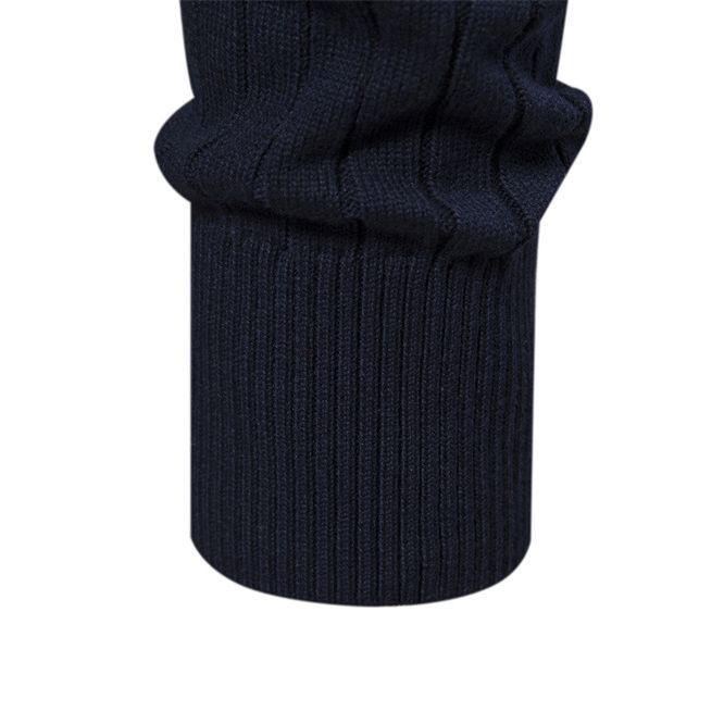 Men's Half-Zip Stand Collar Knit Sweater