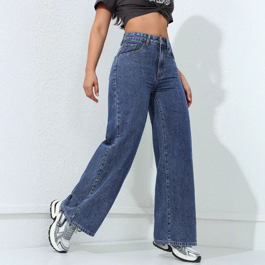 Women's Loose Wide-Leg Jeans