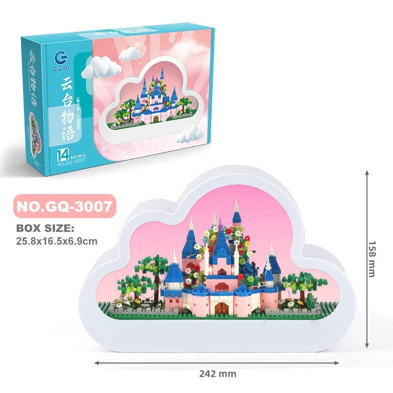 LED Cloud Lamp Building Block Toy
