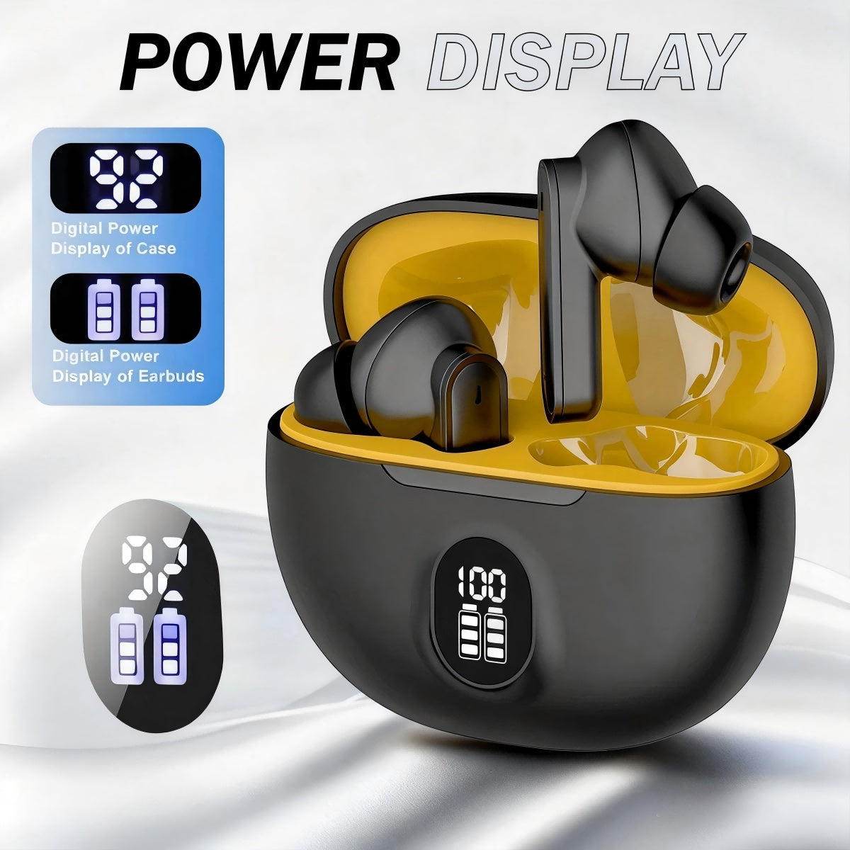 Bluetooth Headset with Digital Display