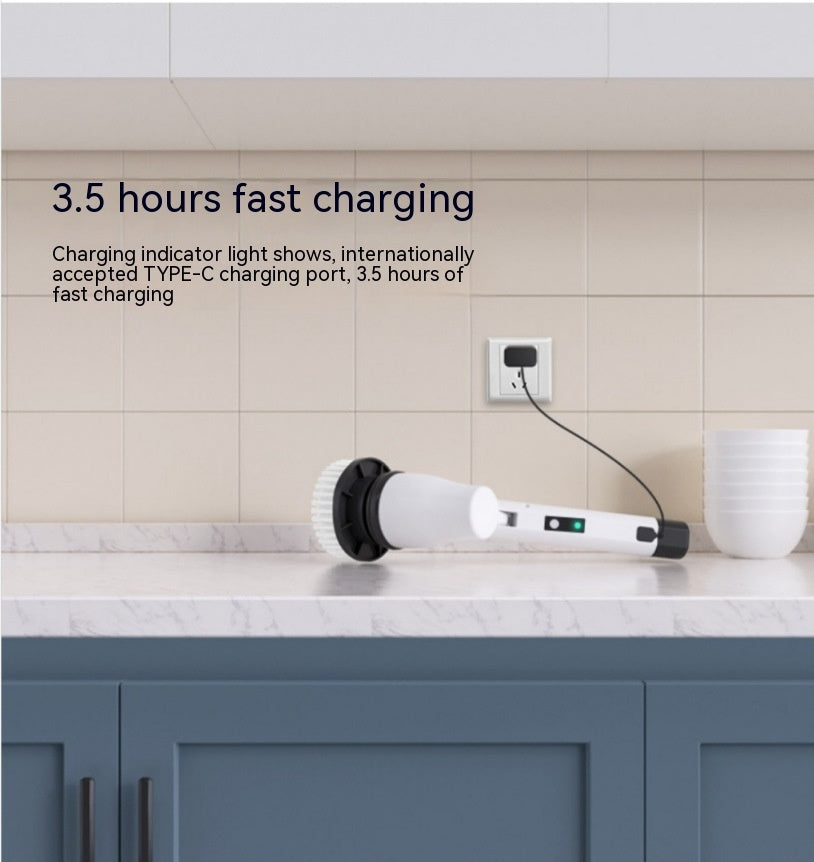 7-in-1 Cordless Electric Cleaning Brush