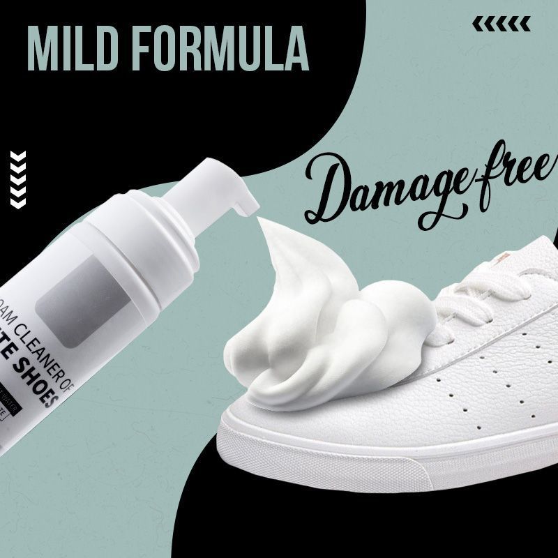 White Sneaker Cleaner Foam