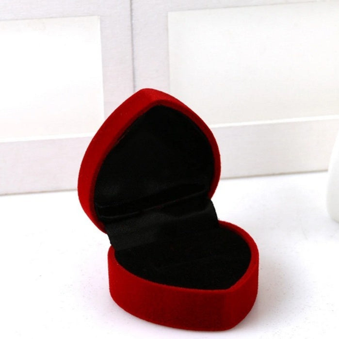 Flannelette Ring Jewelry Box