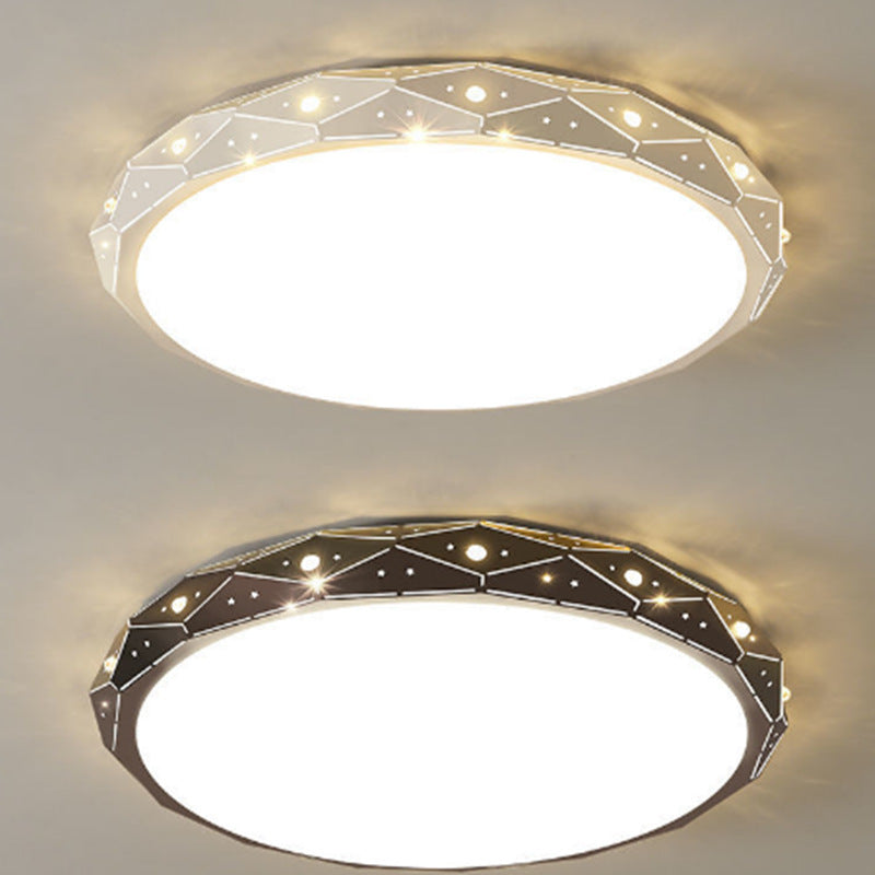 Light-Luxury LED Round Ceiling Lamp