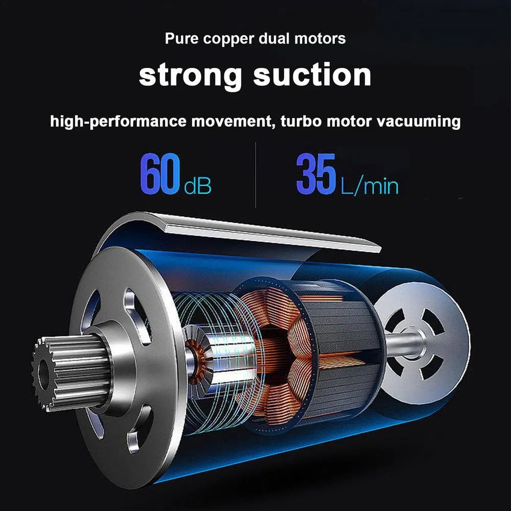 120W Cordless Handheld Mini Vacuum