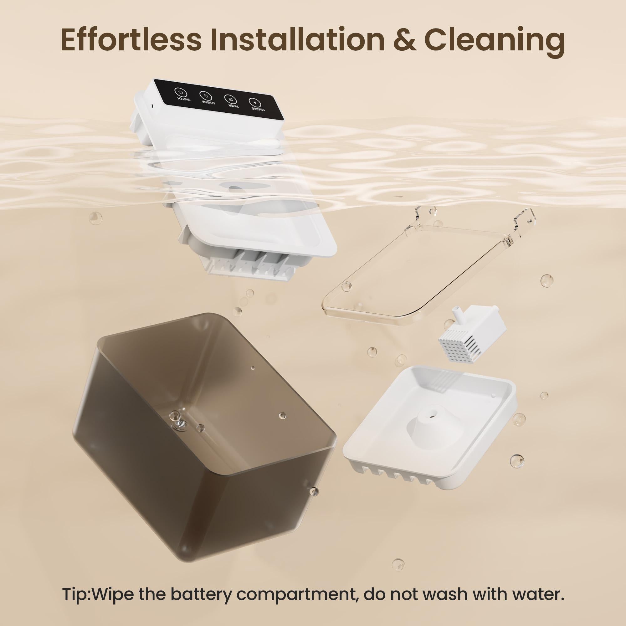 Automatic Sensing Pet Water Fountain