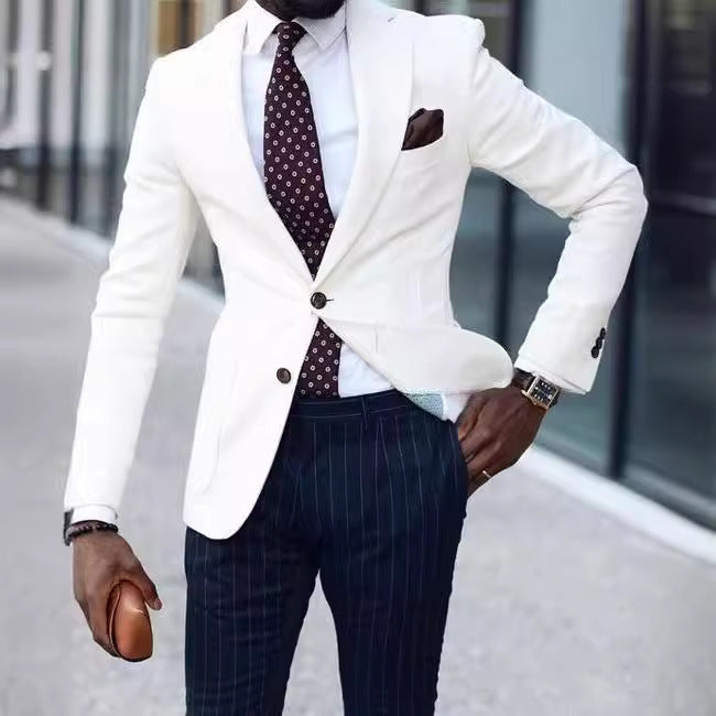 Men's Print Business-Casual Jacket