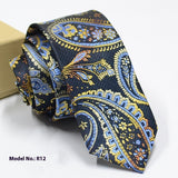 Fashion Exquisite Jacquard Tie Wedding Groom