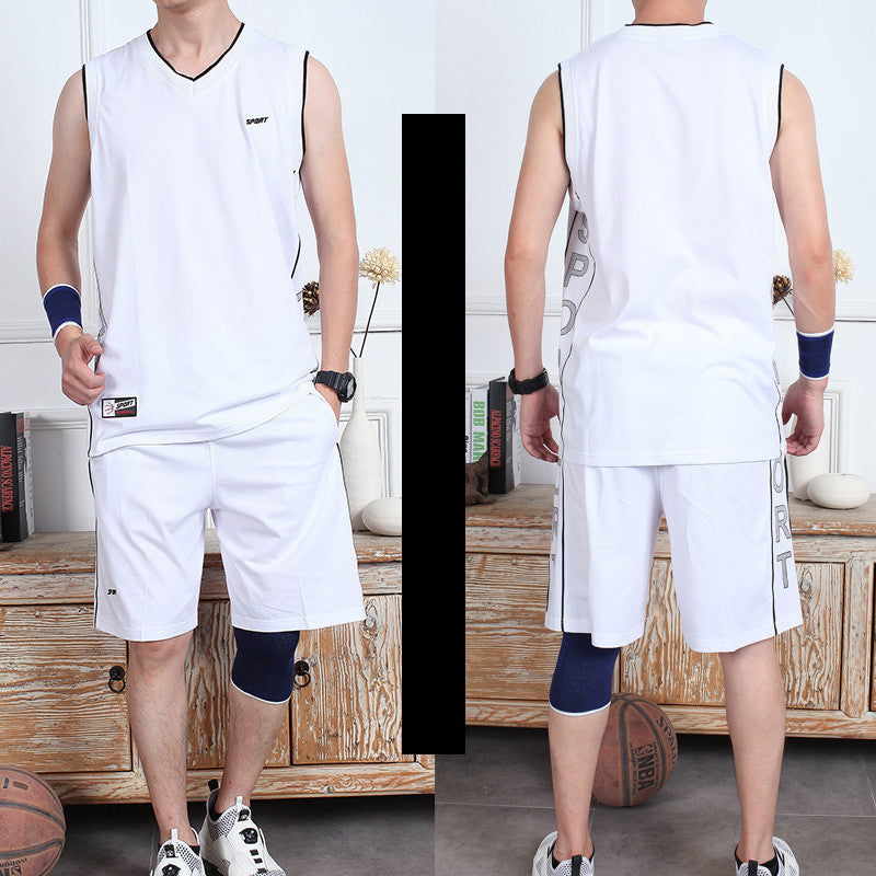 Men's Basketball Tank and Shorts Set