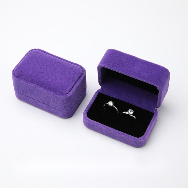 Flannelette Ring Jewelry Box