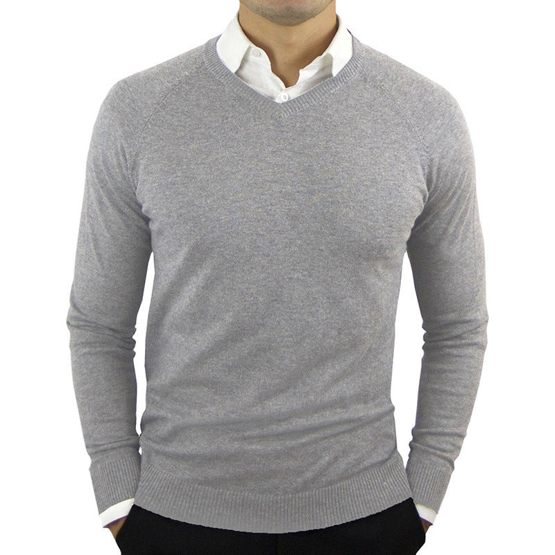 Men's High-Neck Long-Sleeve Bottoming Sweater