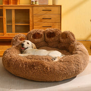 Fleece-Lined Warm Pet Sofa Bed