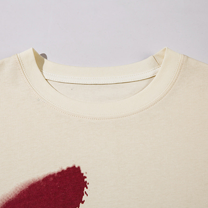 Graffiti Letter Print T-Shirt