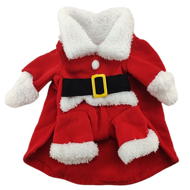 Christmas Pet Costume Set with Hat