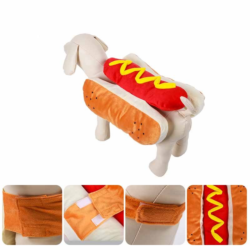 Hot Dog Halloween Pet Costume