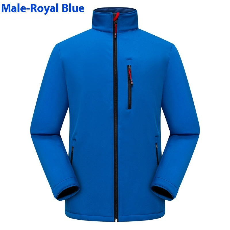 Men's Outdoor Waterproof Single-Layer Jacket
