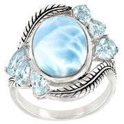 Vintage Shell Statement Ring