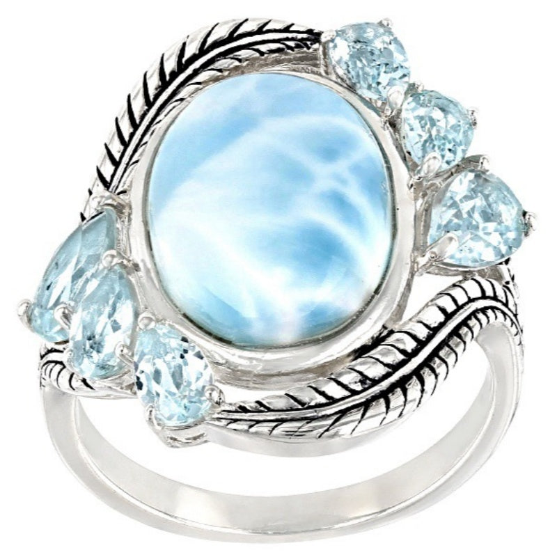 Vintage Shell Statement Ring