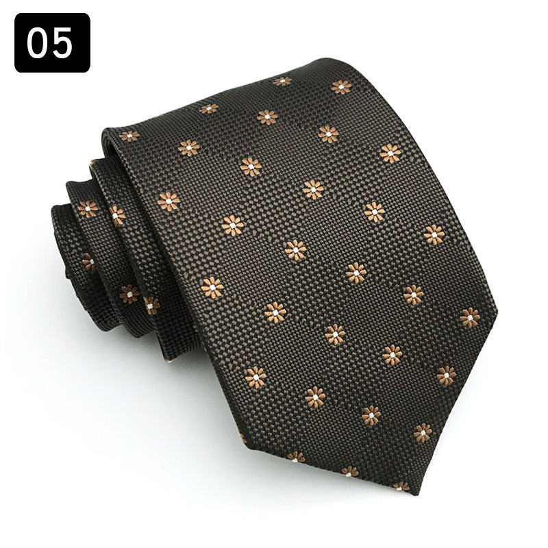 Men's Striped Business Necktie