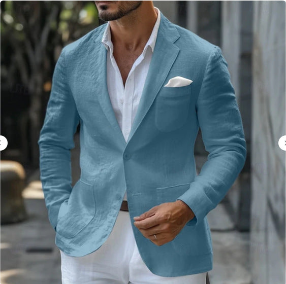 Men's Print Business-Casual Jacket