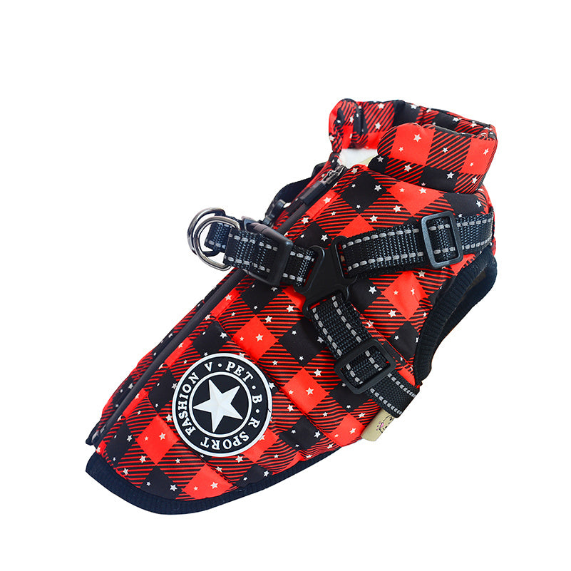 Waterproof Cotton Dog Vest