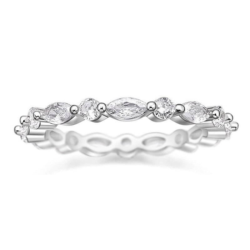 Marquise Stone Diamond Ring