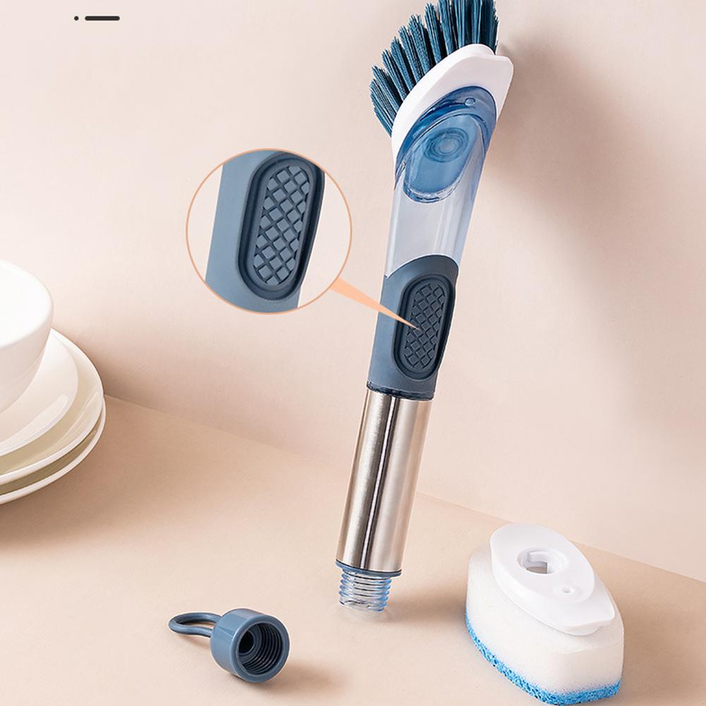 Long-Handle Dish Cleaning Brush