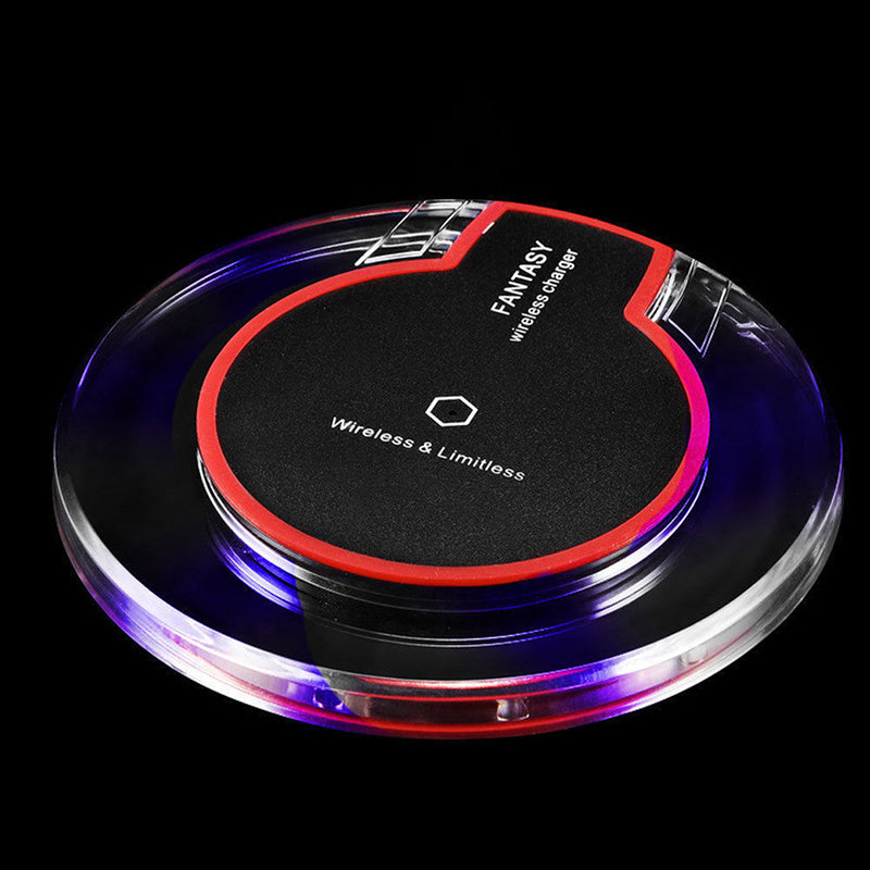 Round Crystal Wireless Charging Pad