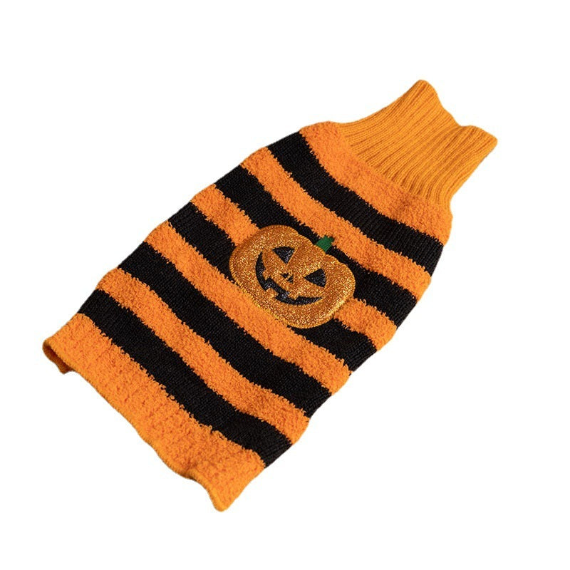 Halloween Pet Pumpkin Sweater