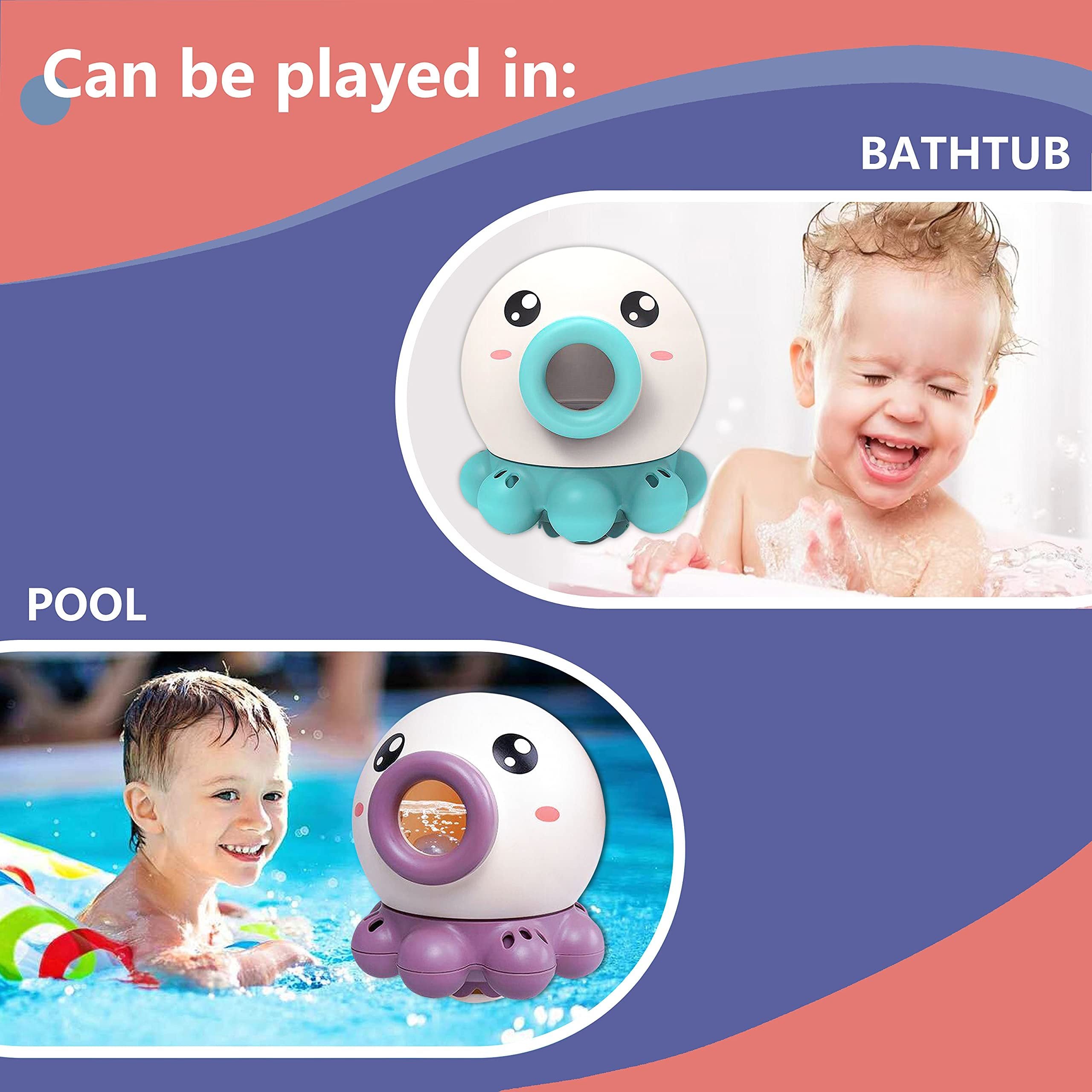 Octopus Fountain Bath Sprinkler Toy