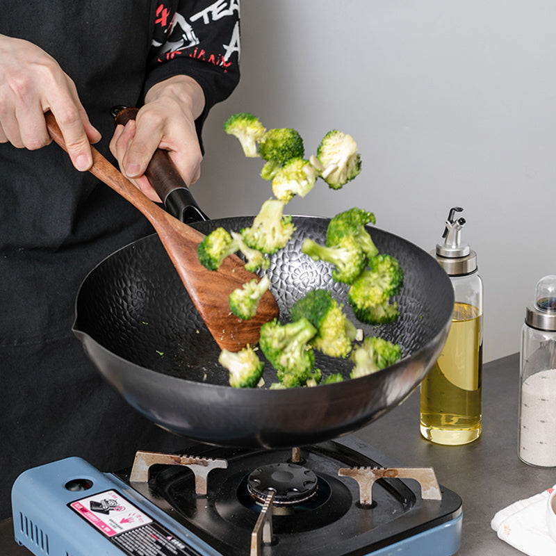 Handmade Cast Iron Wok