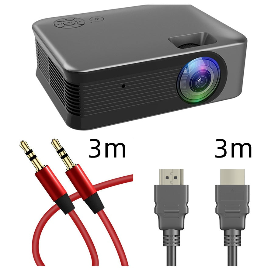Compact Wireless HD Indoor & Outdoor Projector