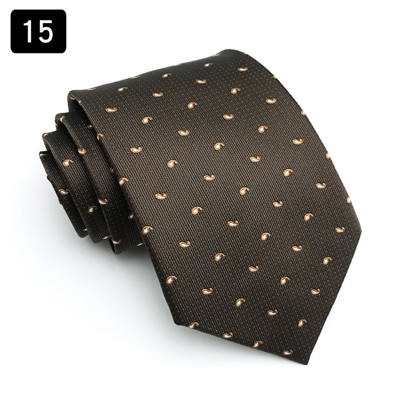 Men's Striped Business Necktie
