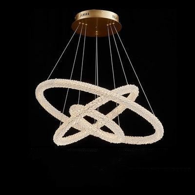 Crystal Ring Chandelier