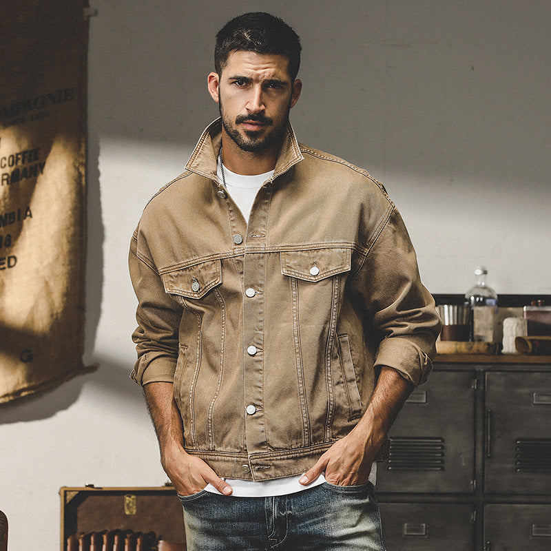 Men's Vintage Classic Denim Jacket